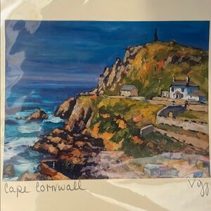 Bob Vigg Art Print - Cape Cornwall